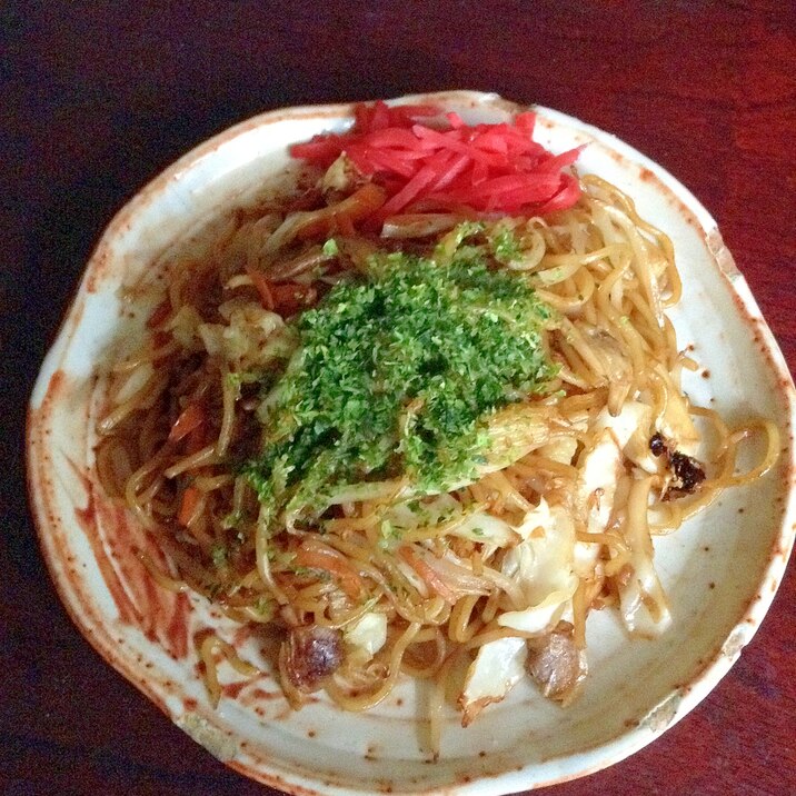 ボンゴレ風☆あさりのソース焼きそば【今日の献立】